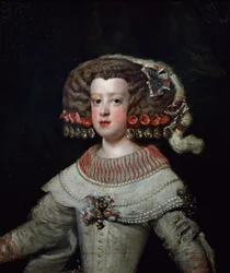 Porträt der Infantin Maria Teresa (1638-83), zukünftige Königin Marie-Therese von Frankreich